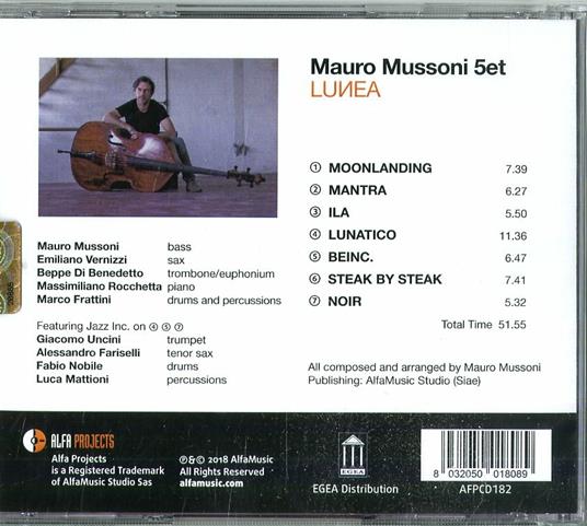 Lunea - CD Audio di Mauro Mussoni - 2