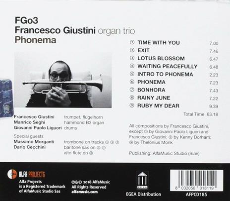 Phonema - CD Audio di Francesco Giustini - 2
