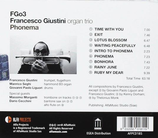 Phonema - CD Audio di Francesco Giustini - 2