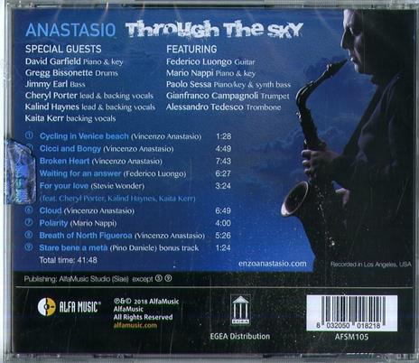 Through the Sky - CD Audio di Anastasio Enzo - 2