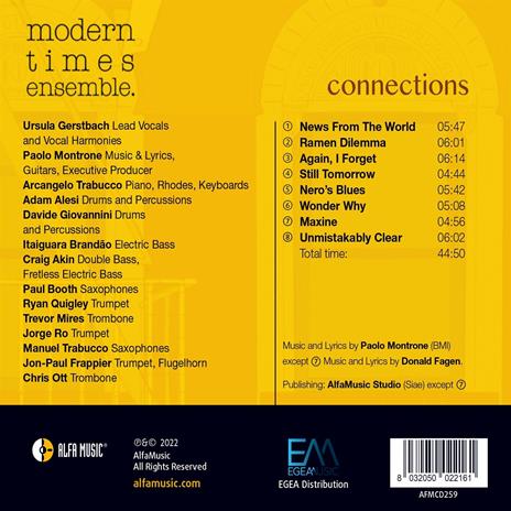Connections - CD Audio di Modern Times Ensemble - 2