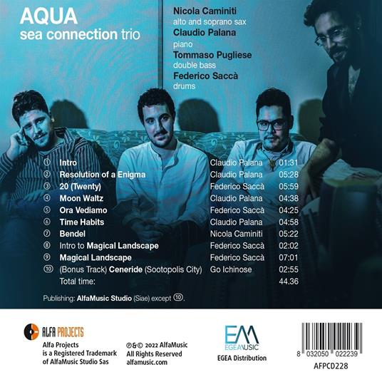 Aqua - CD Audio di Sea Connection Trio - 2