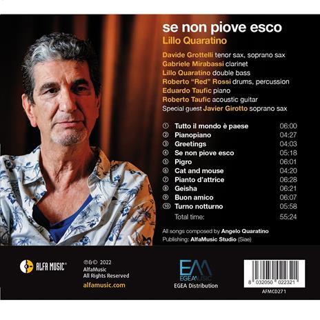 Se Non Piove Esco - CD Audio di Lillo Quaratino - 2