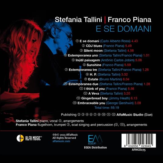 E se domani - CD Audio di Stefania Tallini - 2