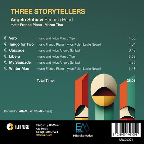 Three Storytellers - CD Audio di Angelo Schiavi - 2