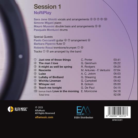 Session 1 - CD Audio di Noriplay - 2