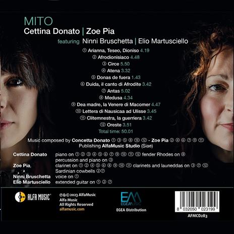 Mito - CD Audio di Cettina Donato - 2