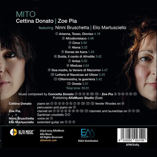 Mito - CD Audio di Cettina Donato - 2
