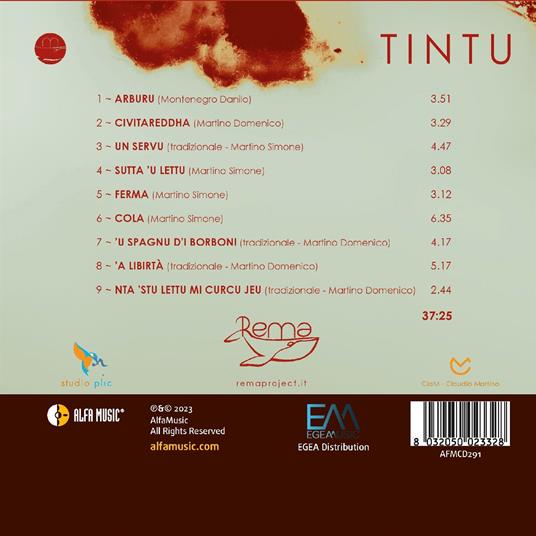 Tintu - CD Audio di Rema - 2