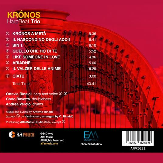 Kronos - CD Audio di Harpbeat Trio - 2