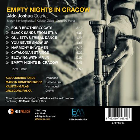 Empty Nights in Cracow - CD Audio di Aldo Joshua - 2