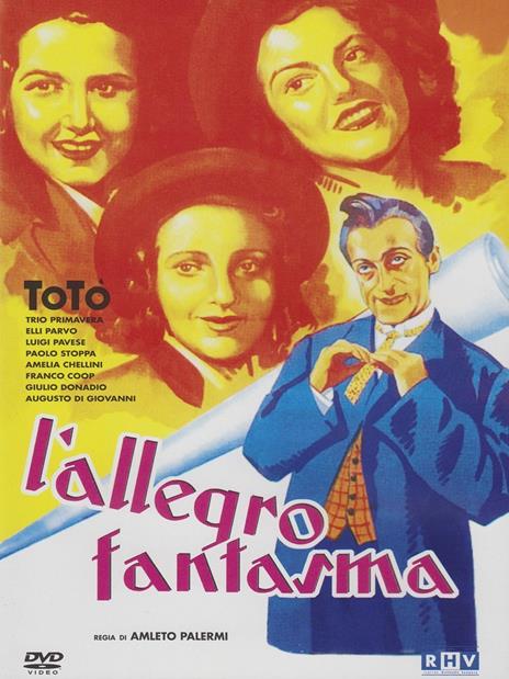 Totò L'Allegro Fantasma (DVD) di Amleto Palermi - DVD