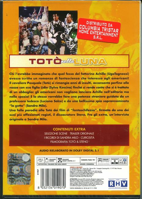 Totò nella Luna di Steno - DVD - 2