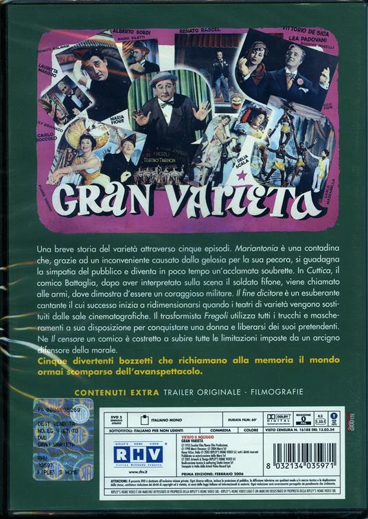 Gran varietà di Domenico Paolella - DVD - 2