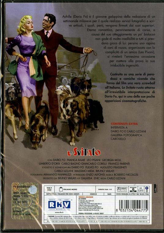 Lo svitato di Carlo Lizzani - DVD - 2