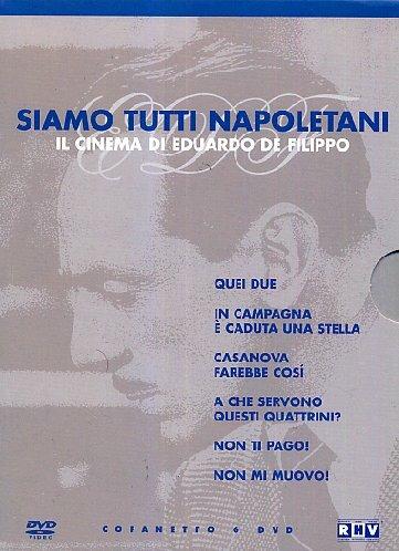 Il cinema di Eduardo De Filippo. Siamo tutti napoletani (6 DVD) di Carlo Ludovico Bragaglia,Eduardo De Filippo,Esodo Pratelli,Gennaro Righelli,Giorgio C. Simonelli