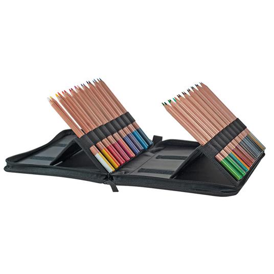 Astuccio Oblo Koh-I-Noor da 36 scomparti per matite Nero - 2