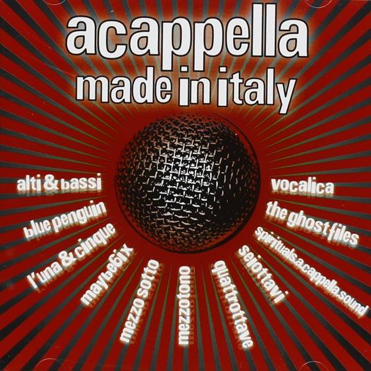 A Cappella. Made in Italy - CD Audio