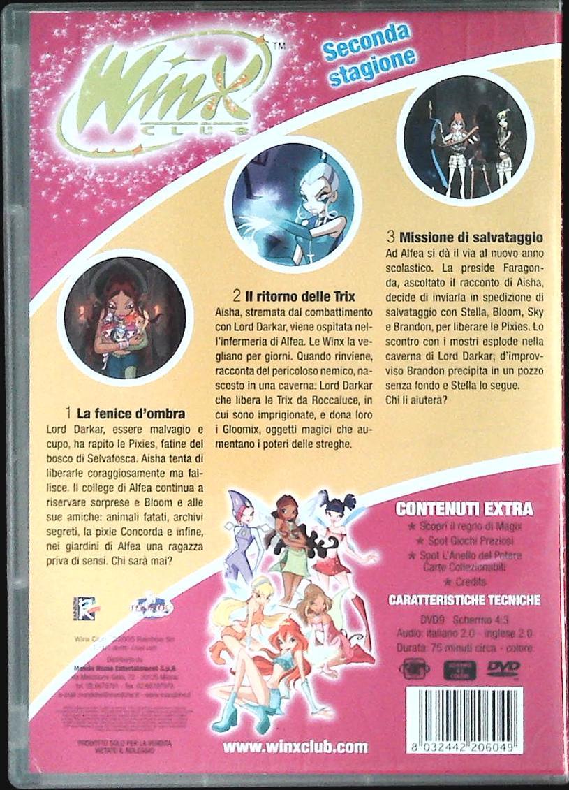Winx Club. Serie 2. Vol. 01. La fenice d'ombra