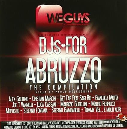 DJs for Abruzzo - CD Audio