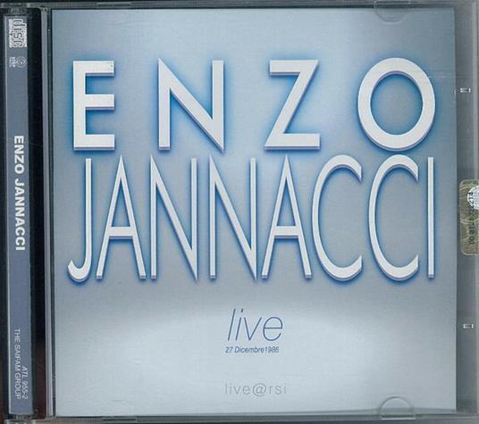 Live@RSI 27-12-1986 - CD Audio di Enzo Jannacci