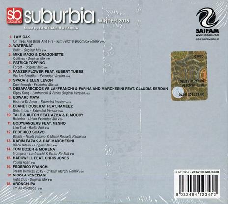 Suburbia Winter 2015 - CD Audio - 2