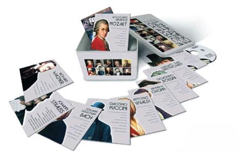 I magnifici della musica classica - CD Audio di Johann Sebastian Bach,Ludwig van Beethoven,Frederic Chopin,Wolfgang Amadeus Mozart,Giacomo Puccini,Gioachino Rossini,Johann Strauss,Giuseppe Verdi,Antonio Vivaldi,Richard Wagner - 2