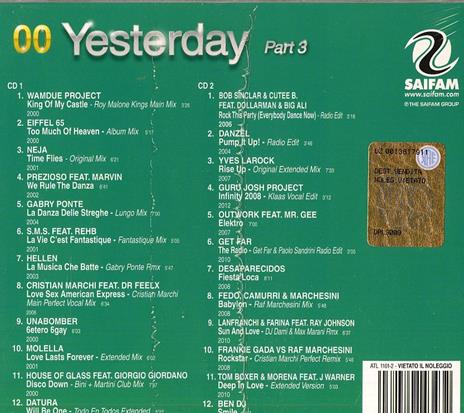 Yesterday 00 part 3 - CD Audio - 2