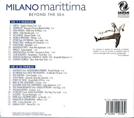 Milano Marittima. Beyond the Sea - CD Audio - 2