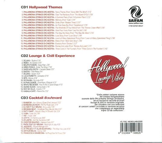Hollywood Lounge Vibes - CD Audio - 2