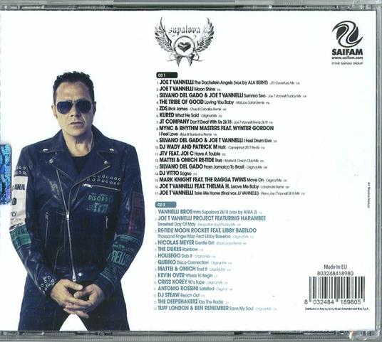 Supalova 2k18 - CD Audio di Joe T Vannelli - 2