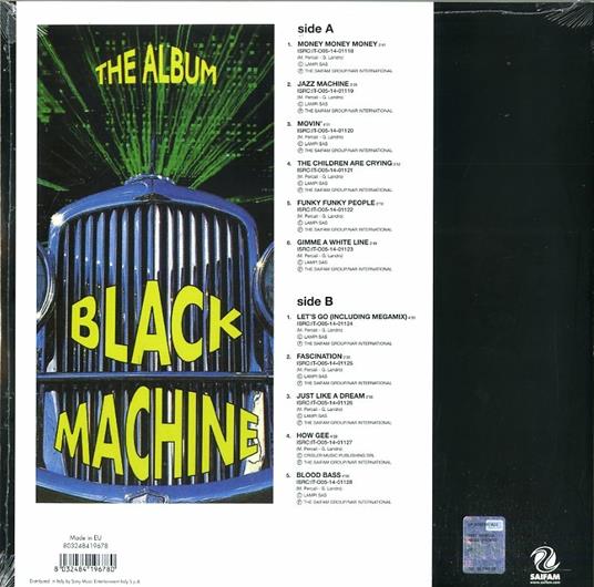 The Album (Vinile Colorato Giallo) - Vinile 10'' di Black Machine - 2