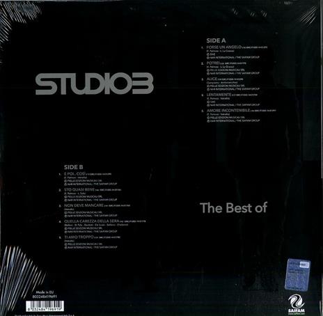 The Best Of Studio 3 (Vinile Colorato Bianco) - Vinile LP di Studio 3 - 2