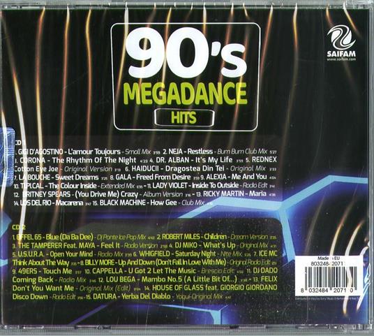 90's Megadance Hits - CD Audio - 2