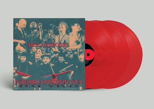 Incredibile Opposizione Tour (180 gr. Transparent Red Vinyl) - Vinile LP di 99 Posse,Bisca - 2
