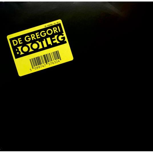 Bootleg (180 Gr.) - Vinile LP di Francesco De Gregori