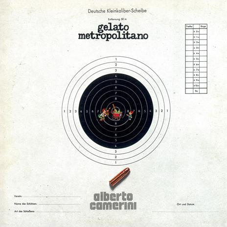 Gelato metropolitano (180 gr. Orange Coloured Vinyl) - Vinile LP di Alberto Camerini