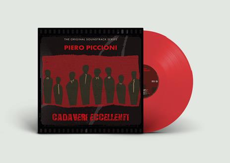 Cadaveri eccellenti (Colonna Sonora) (LP 180 gr. Rosso trasparente numerato + CD) - Vinile LP + CD Audio di Piero Piccioni