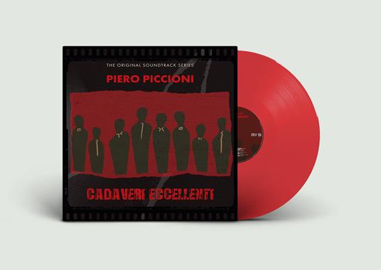 Cadaveri eccellenti (Colonna Sonora) (LP 180 gr. Rosso trasparente numerato + CD) - Vinile LP + CD Audio di Piero Piccioni