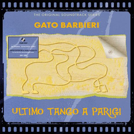 Ultimo tango a Parigi (2 LP 180 gr. Blu trasparente numerato + CD) (Colonna Sonora) - Vinile LP + CD Audio di Gato Barbieri