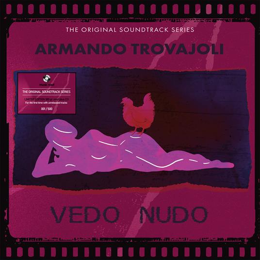 Vedo nudo (Colonna Sonora) (LP 180 gr. viola trasparente numerato + CD) - Vinile LP + CD Audio di Armando Trovajoli - 2