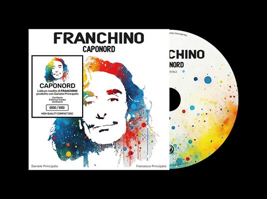 Caponord (CD Jewel Box numerato con 4 Extra Tracks) - CD Audio di Franchino