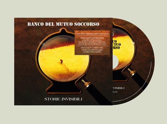 Storie invisibili (Standard CD Digipack Version) - CD Audio di Banco del Mutuo Soccorso
