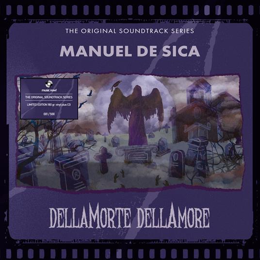Dellamorte Dellamore (Colonna Sonora) (Viola Vinyl + CD) - Vinile LP + CD Audio di Manuel De Sica - 2
