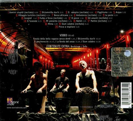 Slum - CD Audio + DVD di Parto delle Nuvole Pesanti - 2