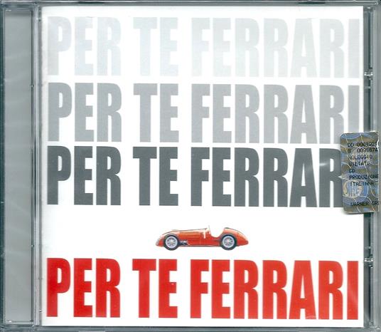 Per te Ferrari - CD Audio