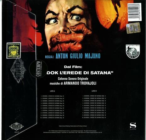 Seddok L'erede di Satana (Colonna sonora) (140 gr. Gatefold Sleeve) - Vinile LP di Armando Trovajoli - 2