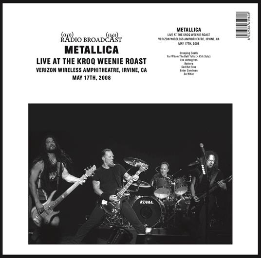 Live At The Kroq Weenie Roast - Vinile LP di Metallica