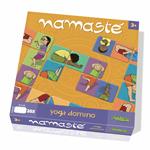 Namaste. Yoga Domino