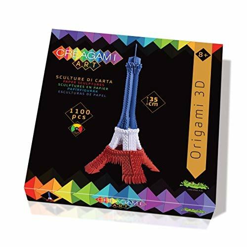 Creagami Art. Torre Eiffel Tricolore Francia